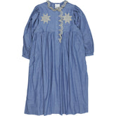 Bonté Chambray Blue Quinn Dress