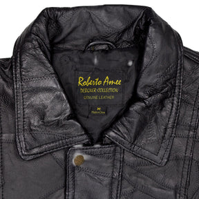 Vintage Roberto Amee Black Leather Jacket