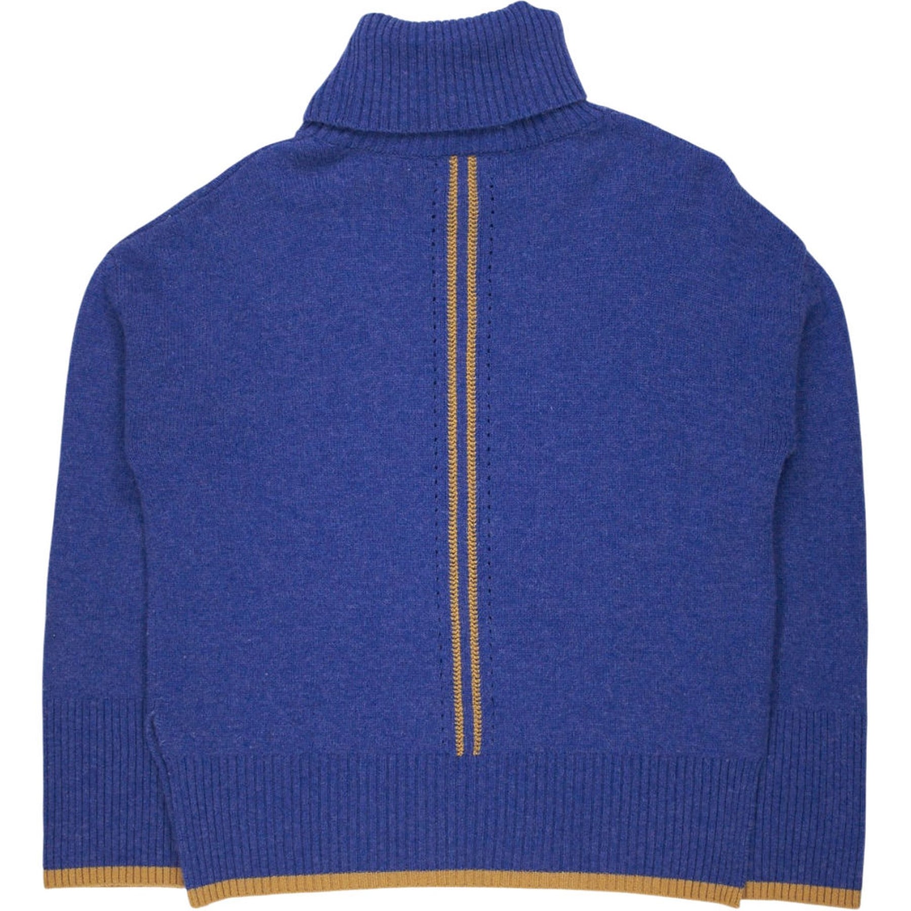 Beaufort & Blake Blue Roll Neck Sweater