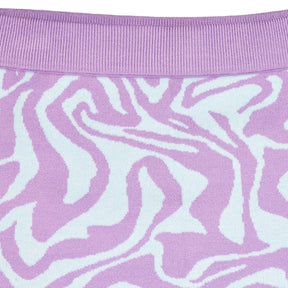 Motel Lavender Mint Hira Skirt Knit