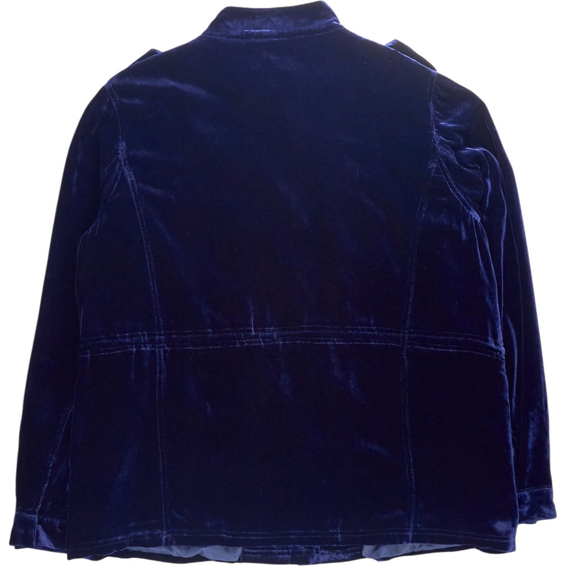 NRBY Navy Velvet Jacket