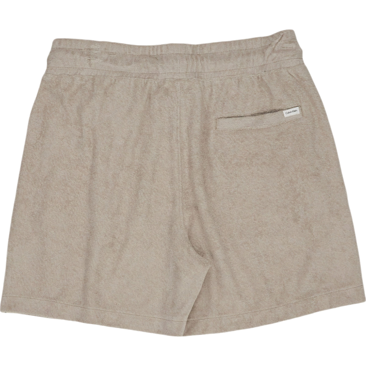 Calvin Klein Sage Logo Trim Towelling Swim Shorts