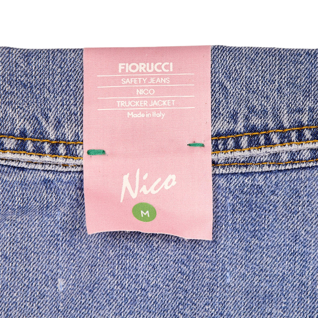 Fiorucci Blue Denim Nico Trucker Jacket