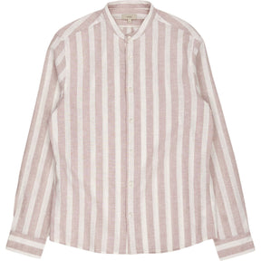 Moss Brown Stripe Shirt