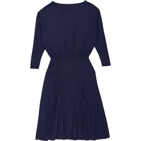 Baukjen Navy Midi Dress
