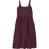 Hush Fudge Brown Square Neck Midi Dress