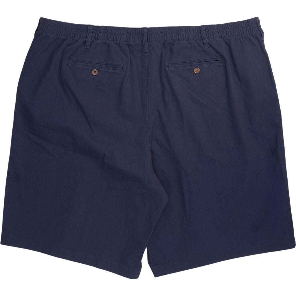 Lands' End Navy Cotton Chino Shorts