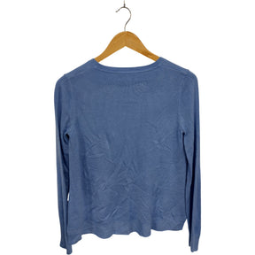 M&S Blue Acrylic Jumper