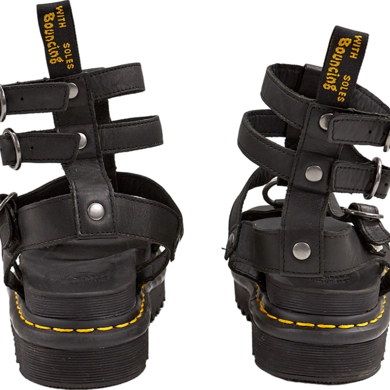 Dr. Martens Black Adaira Sandals