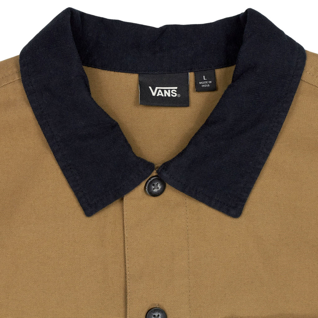 Vans Brown Contrast Collar Jacket