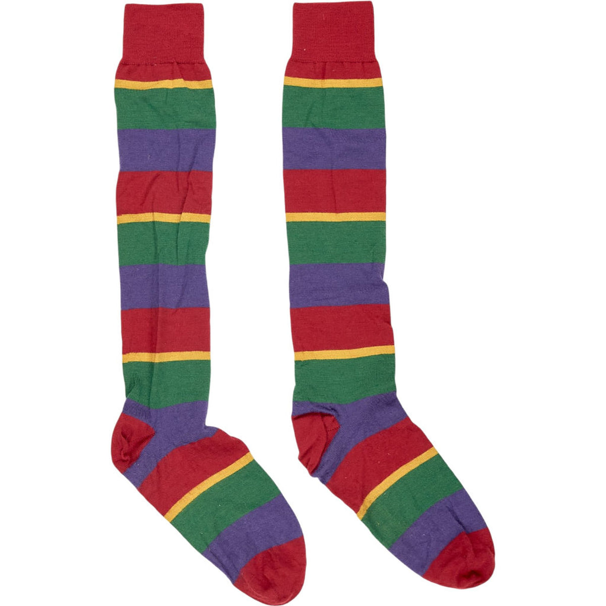 Drakes Multicolour Striped Socks