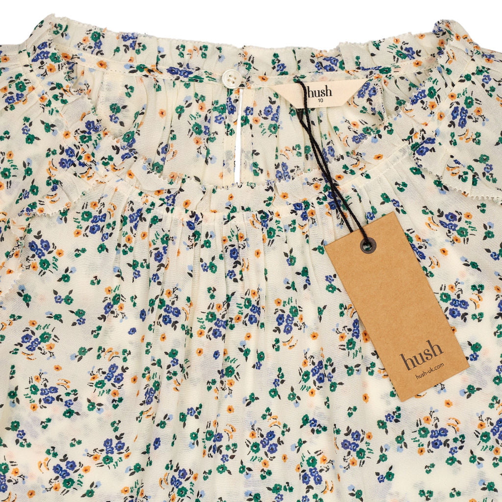 Hush Mini Meadow Floral Amber Ruffle Blouse