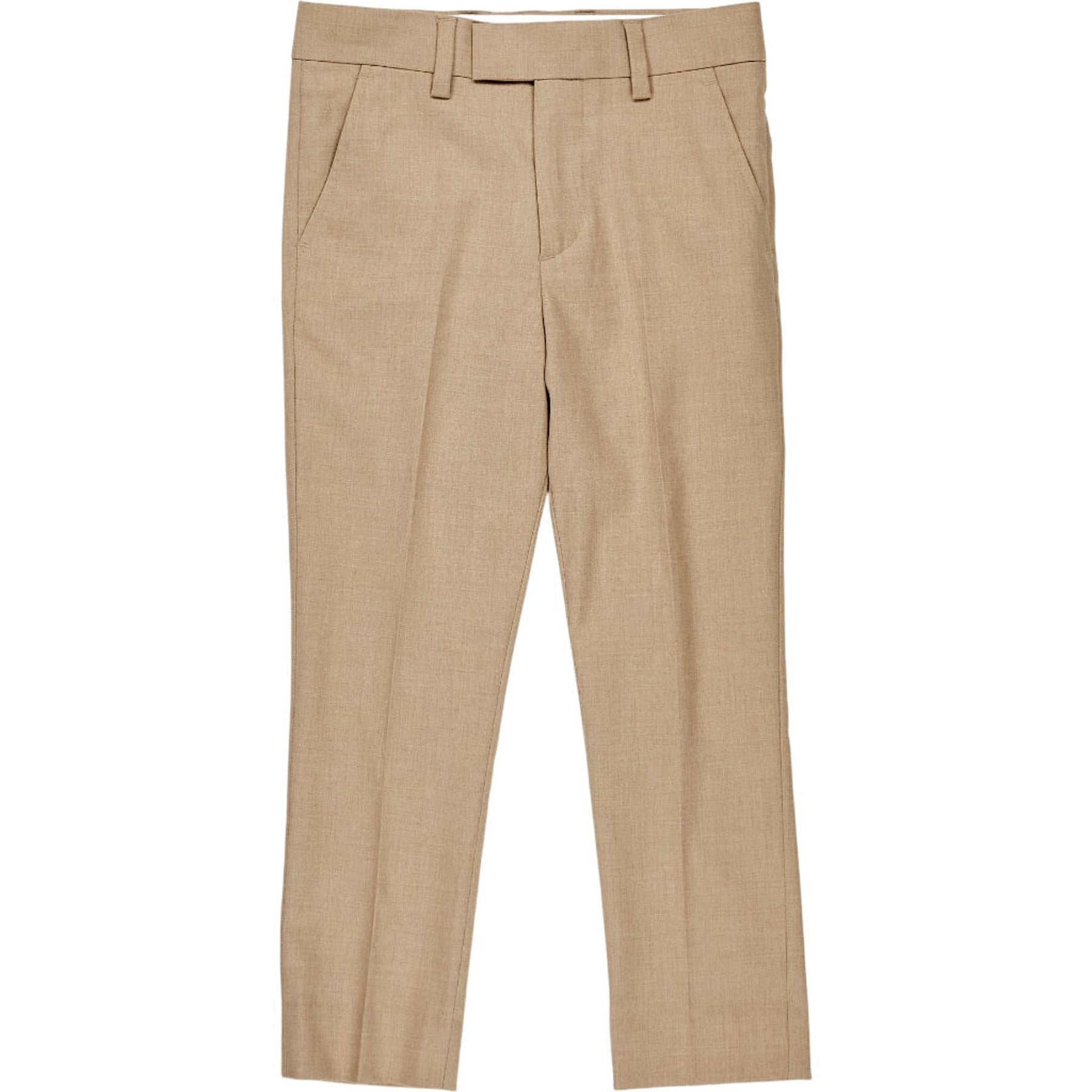Moss Beige Three-Piece Suit