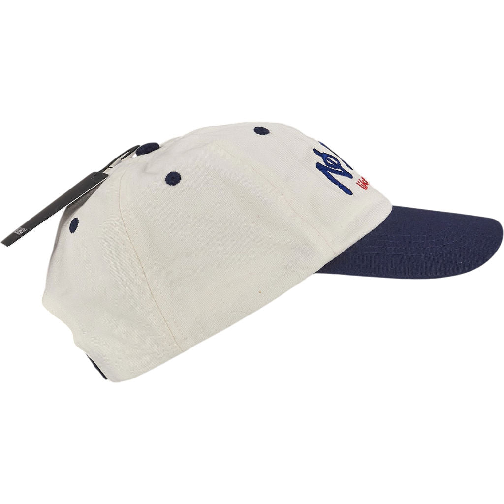 Pull & Bear White Navy Cap