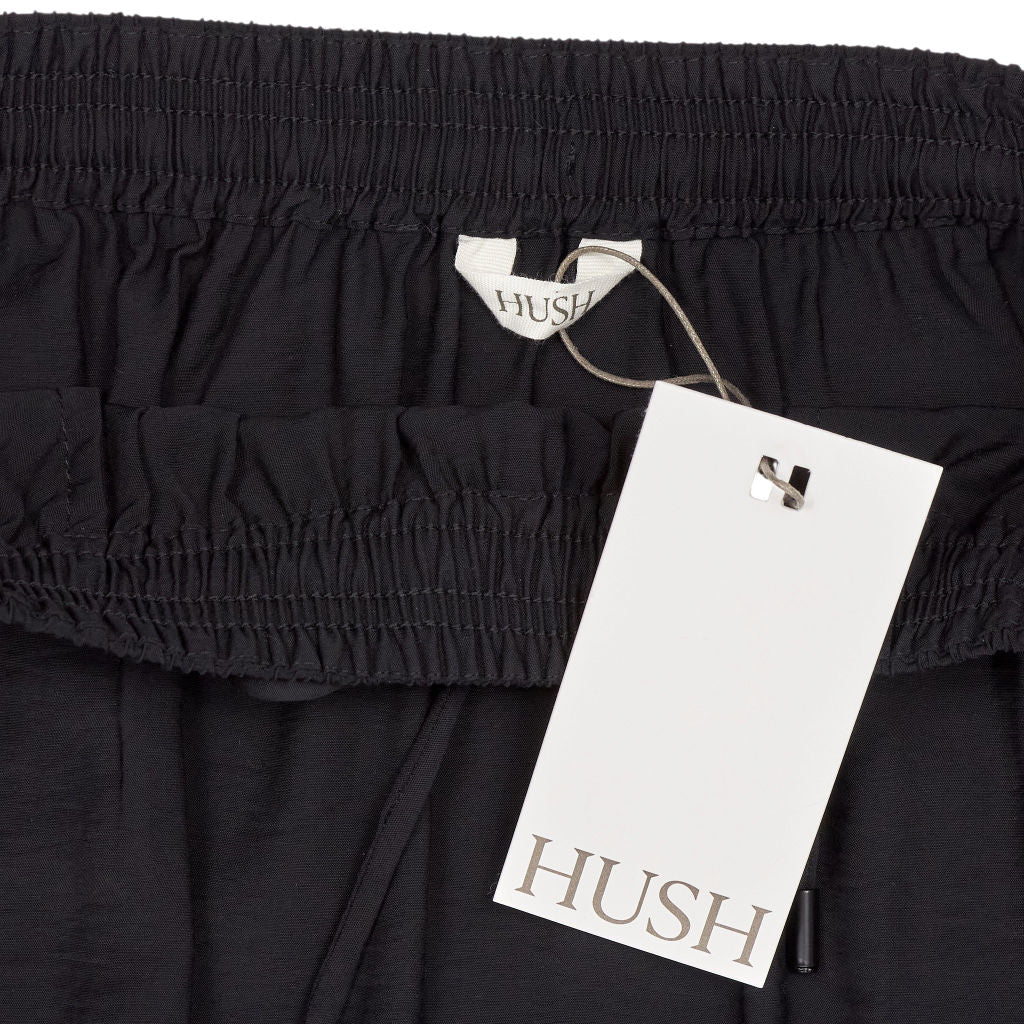 Hush Black Balloon Midi Skirt