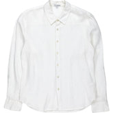 James Perse White Linen Shirt
