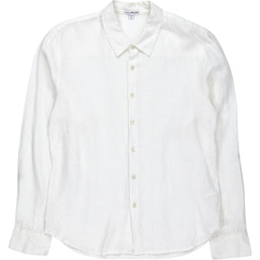 James Perse White Linen Shirt