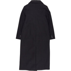 River Island Black Faux Fur Collar Coat