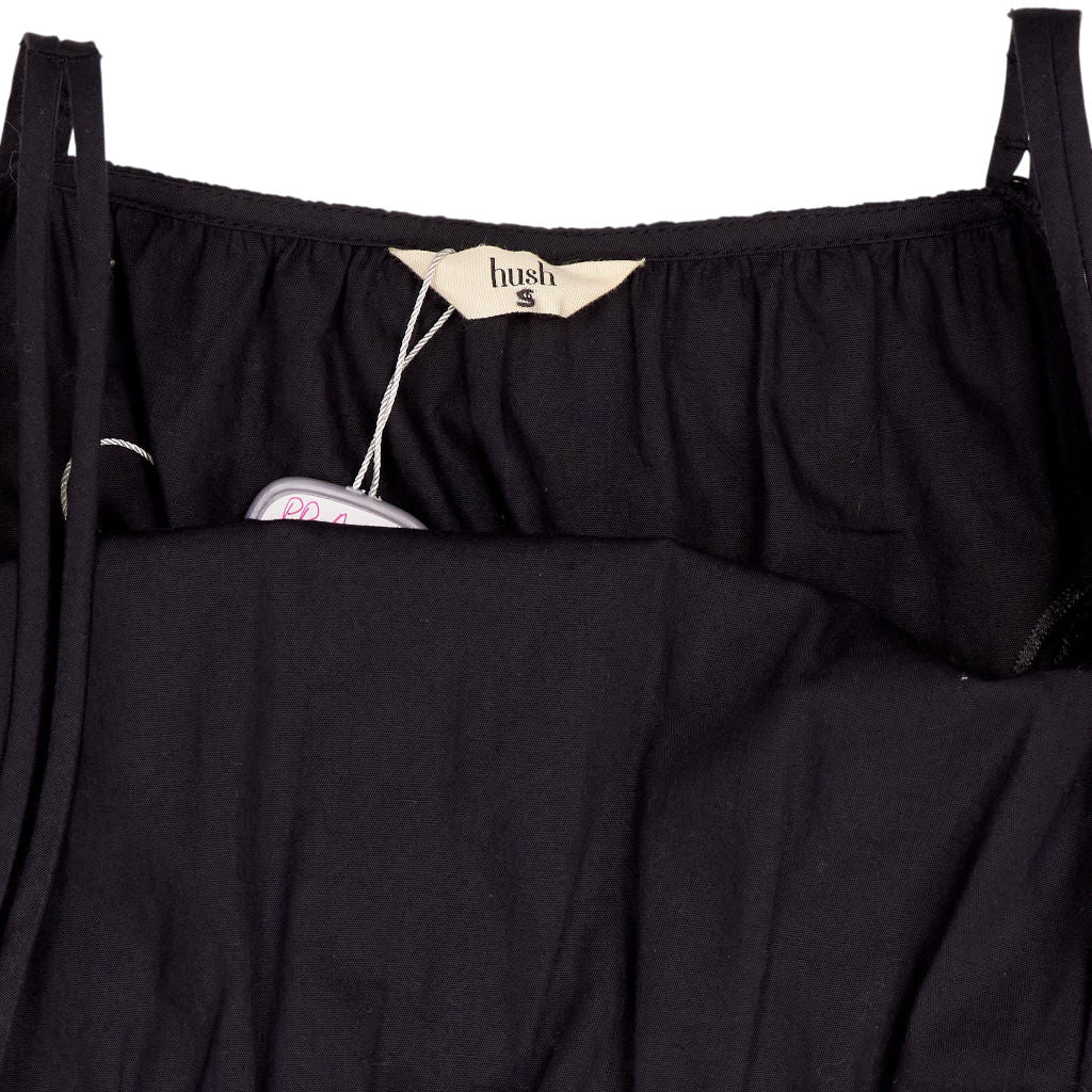 Hush Black Strappy Dress