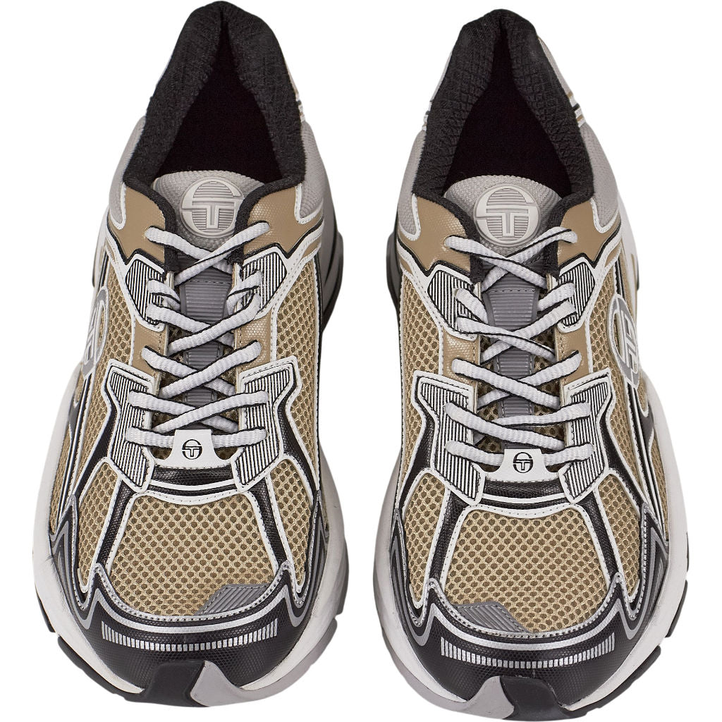 Sergio Tacchini Beige Mesh Trainers