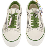 Vans Cream LX Old Skool Charms Trainers