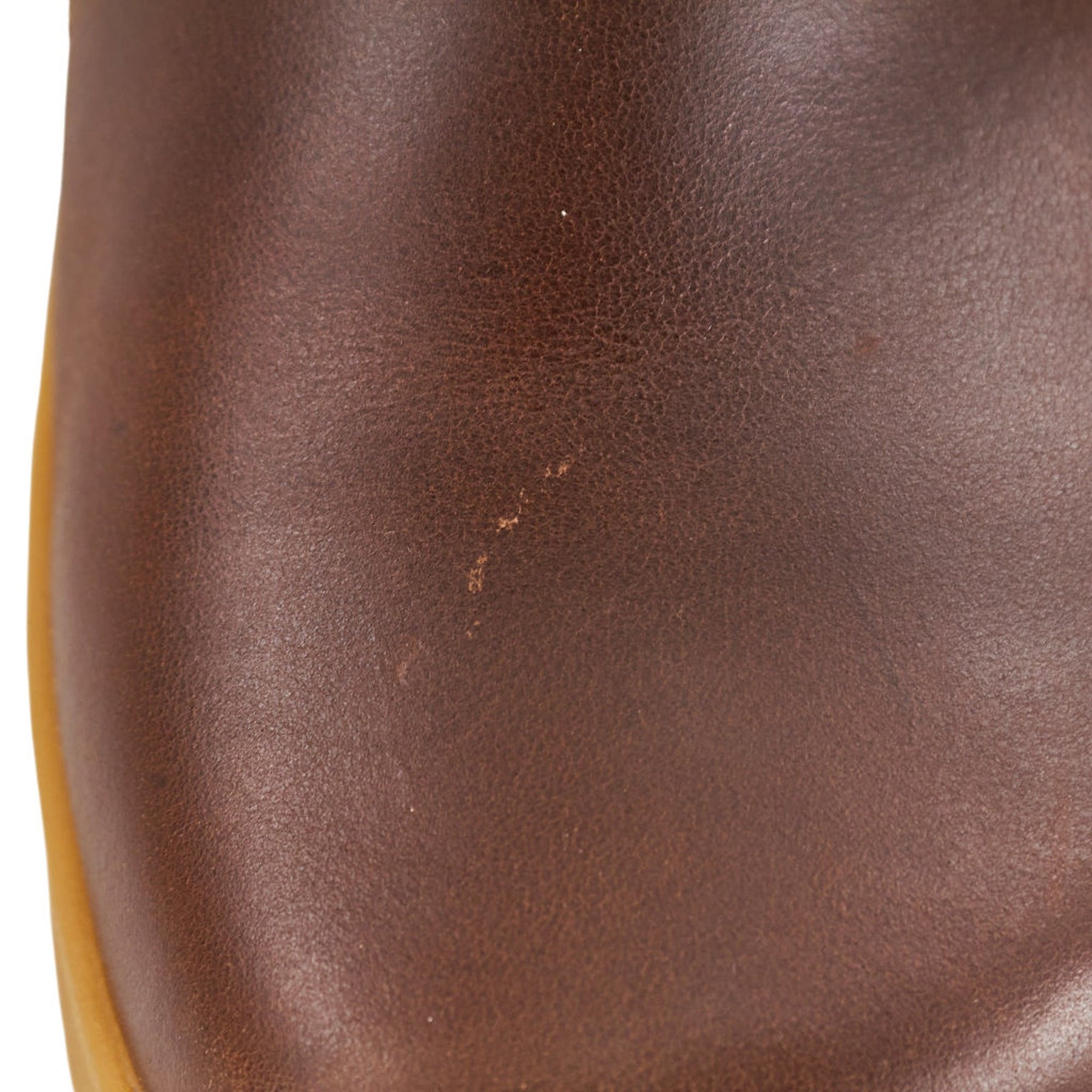 YMC Brown Leather Boots