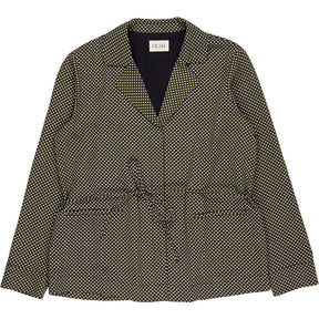Hush Green Mini Geo Revere Collar Shirt