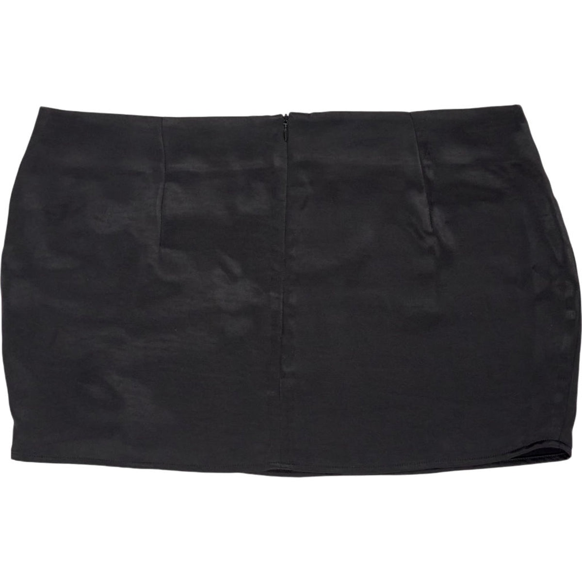 Motel Black Gamay Satin Skirt
