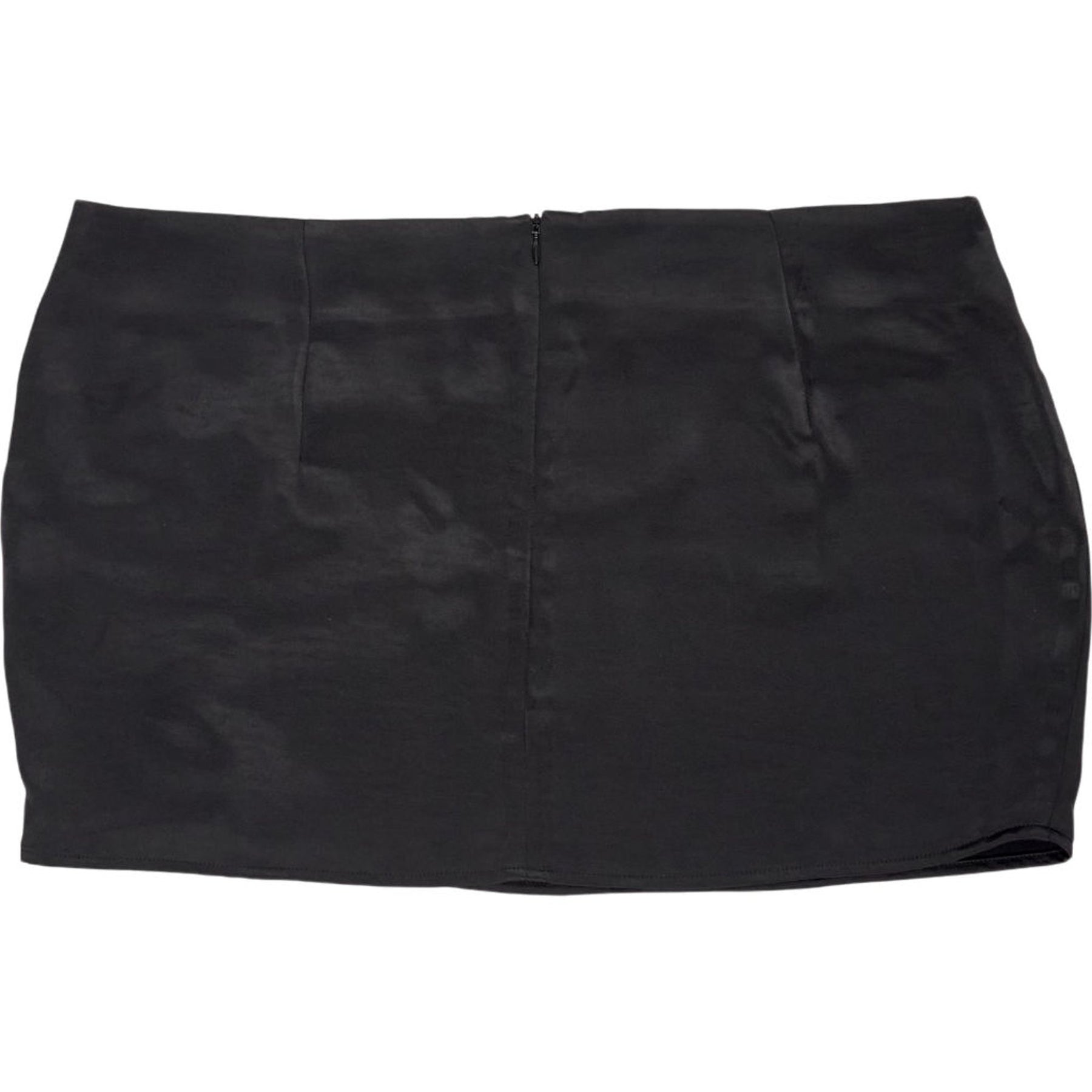 Motel Black Gamay Satin Skirt