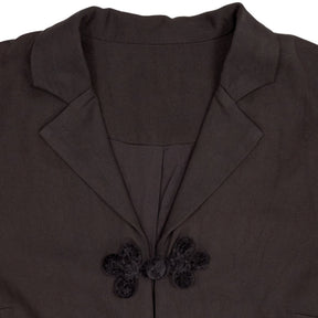 OMNES Rita Black Viscose Blouse
