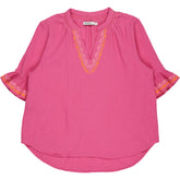 NRBY Pink Embroidered Blouse