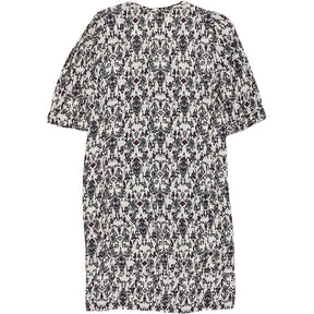 Maje Black White Floral Dress