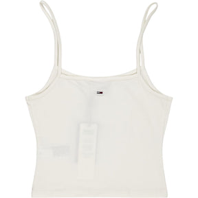 Tommy Jeans White Spaghetti Strap Top