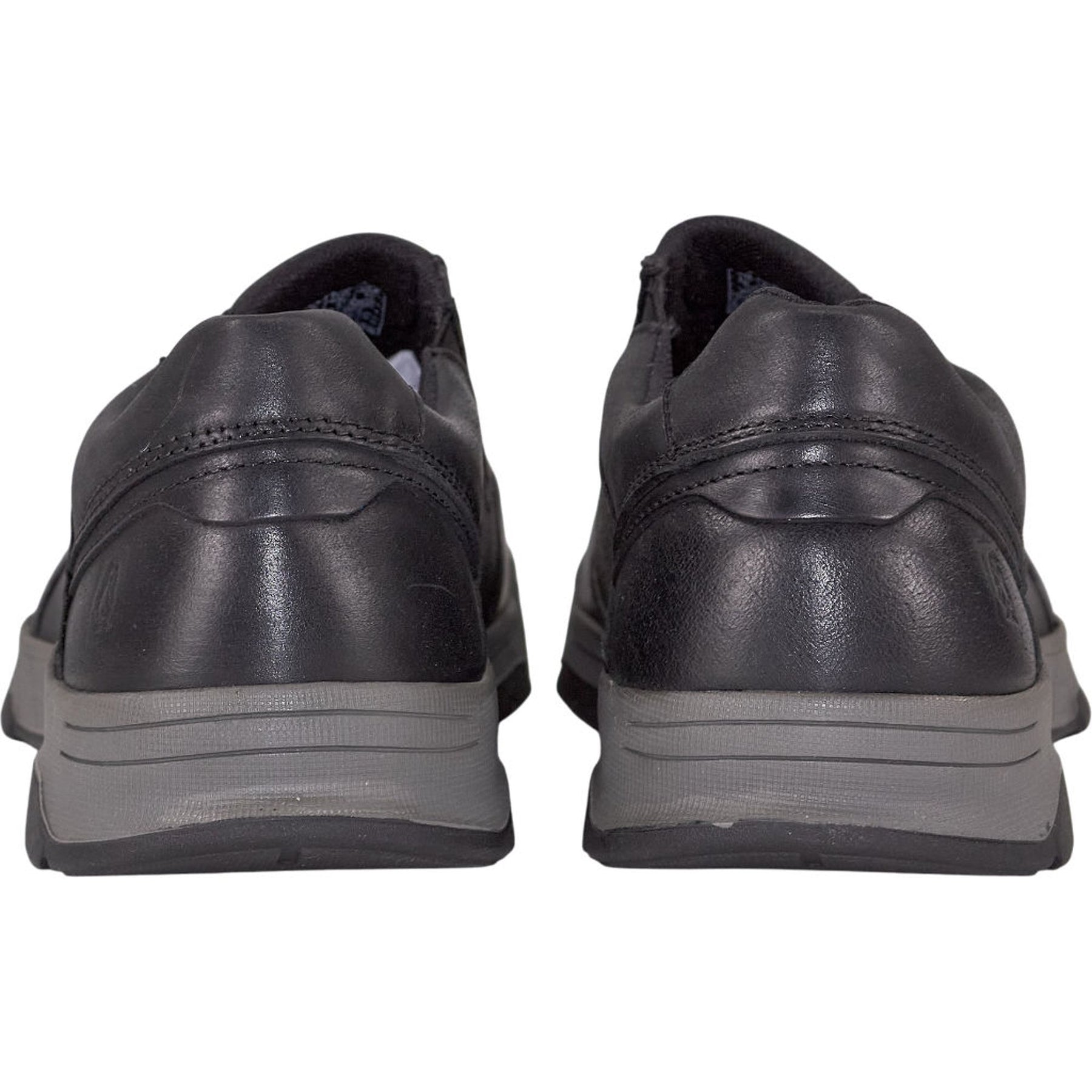 Hush Puppies Black Fletcher Waxy Nubuck Shoes