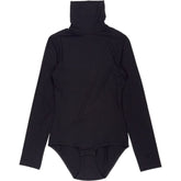 NRBY Black Turtleneck Bodysuit