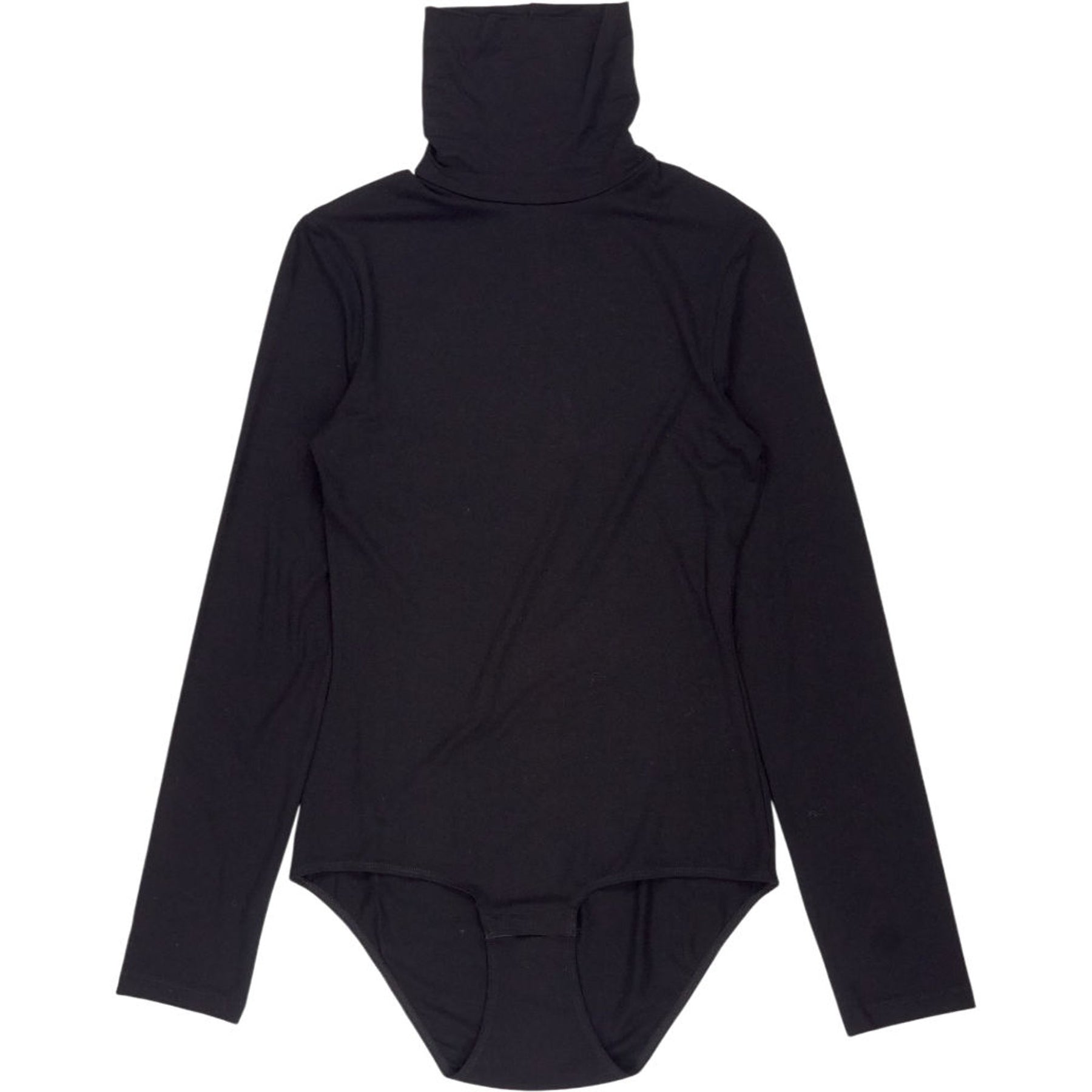 NRBY Black Turtleneck Bodysuit