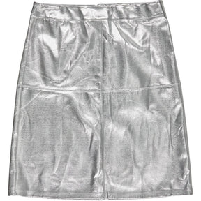 M&S Silver Metallic Skirt