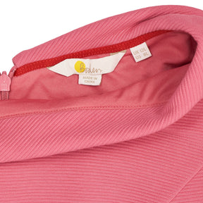 Boden Pink Striped Waist Dress Long