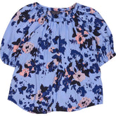 M&S Blue Floral Top