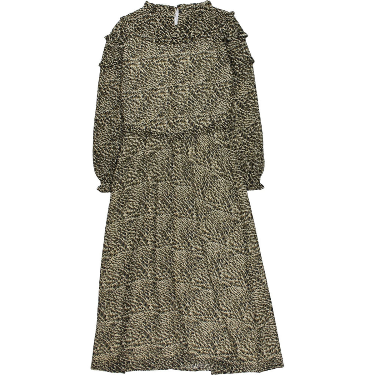WYSE London Patterned Midi Dress