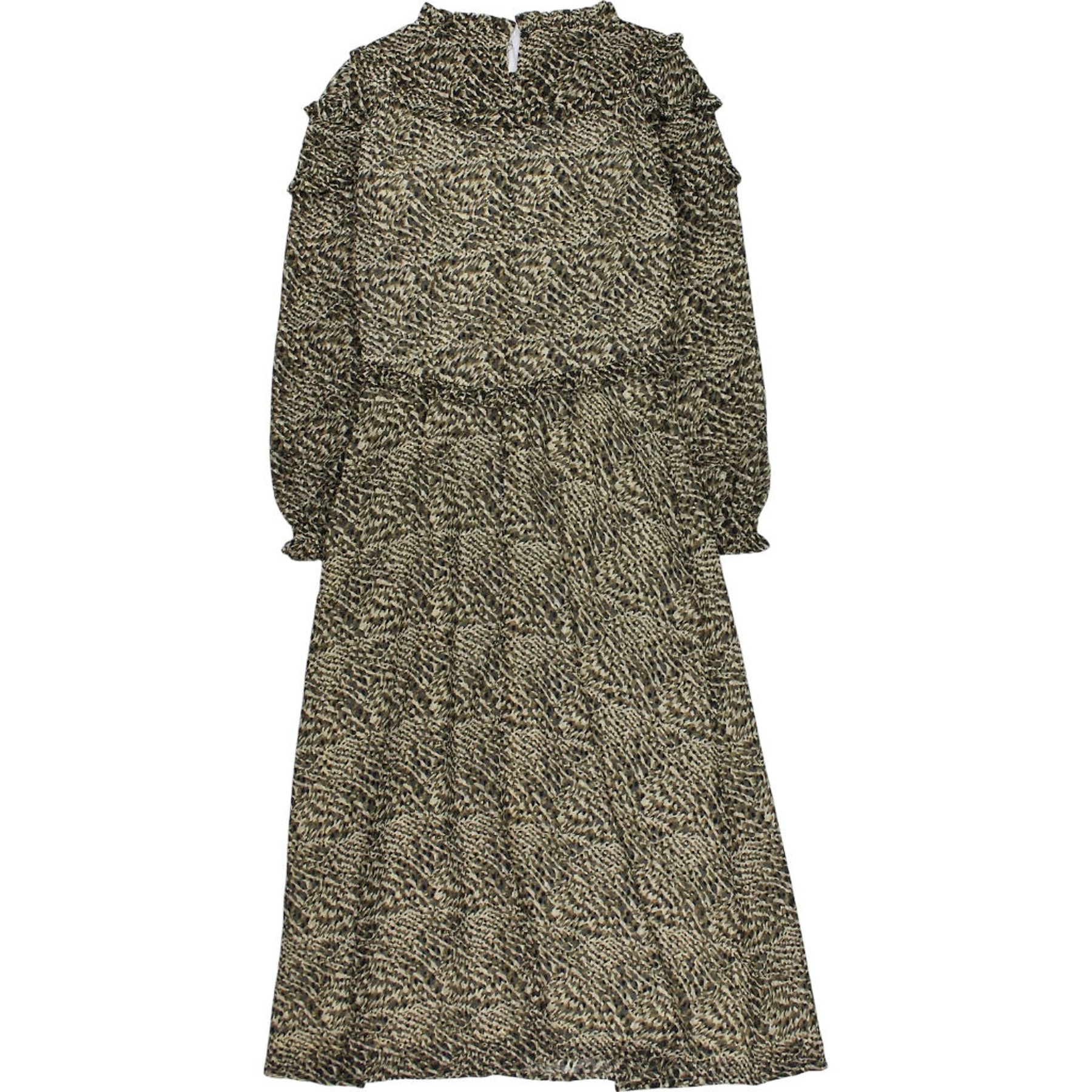 WYSE London Patterned Midi Dress