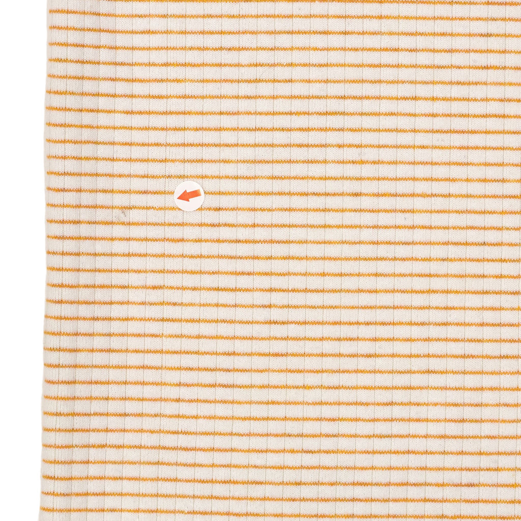 WYSE Striped Beige Long Sleeve Top