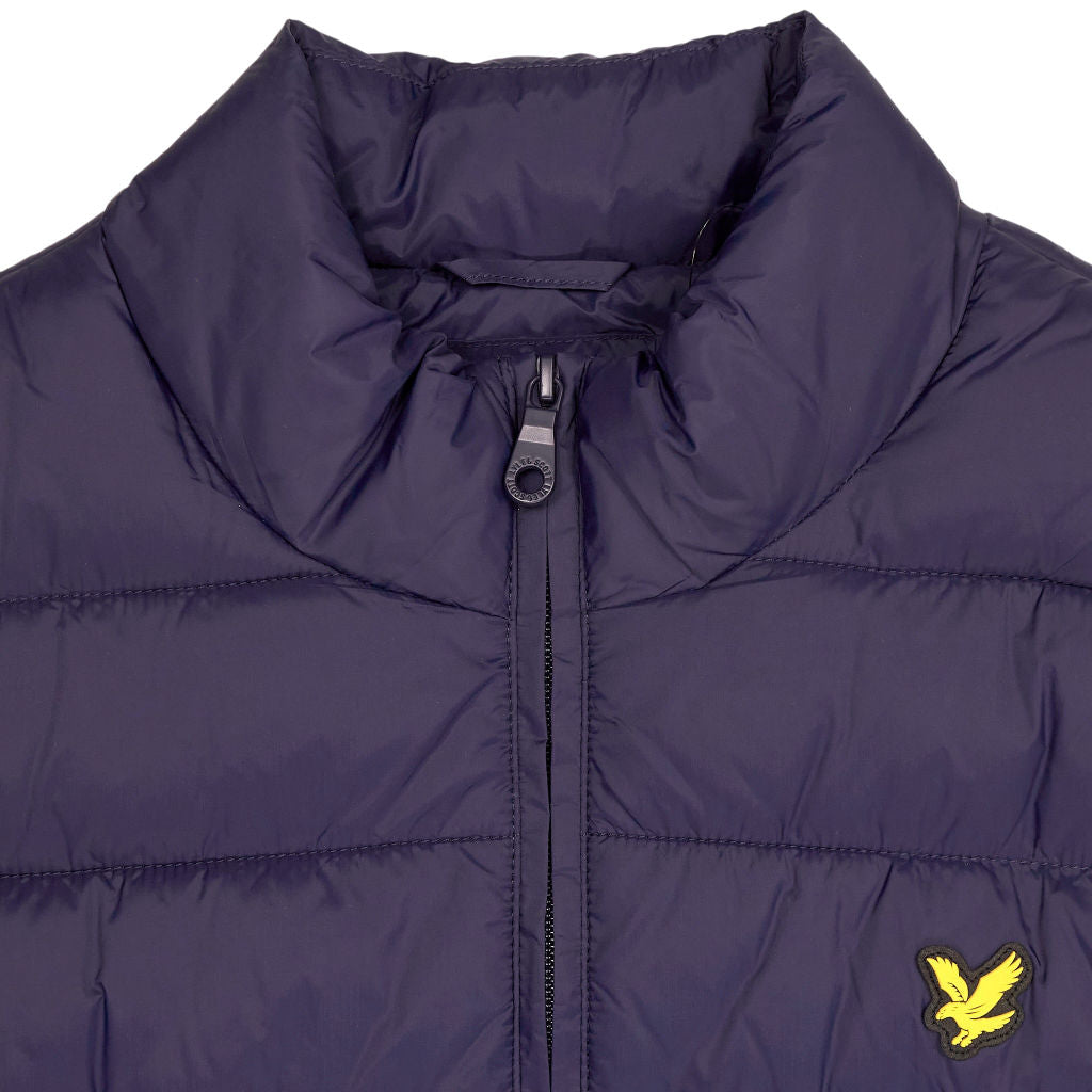 Lyle & Scott Navy Quilted Puffer Gilet