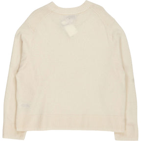 Jaeger Cream Pure Lambswool Jumper