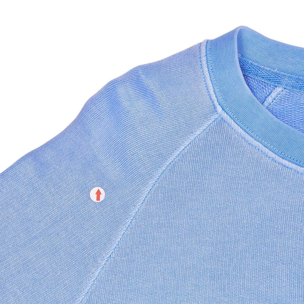 NRBY Blue Raglan Shoulder Sweatshirt