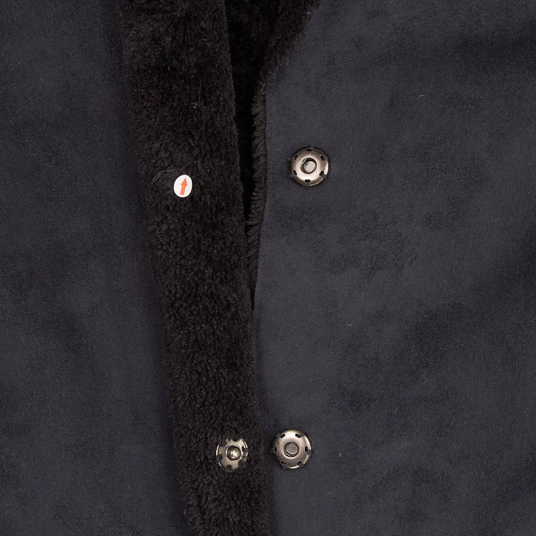 Gerard Darel Black Shearling Coat
