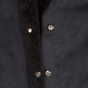 Gerard Darel Black Shearling Coat