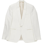 Moss Cream Slim Fit Jacket