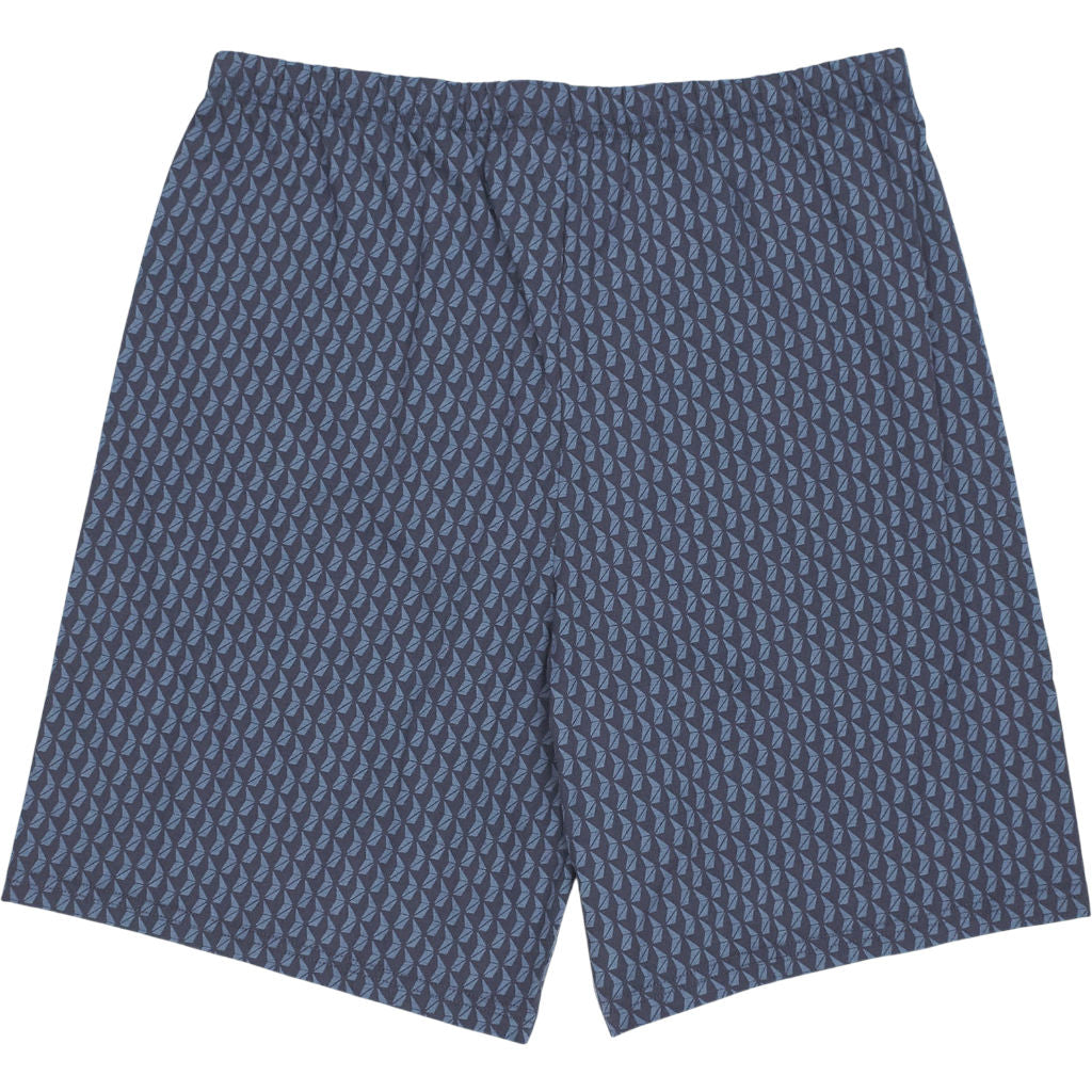 Schiesser Blue Patterned Pajama Set