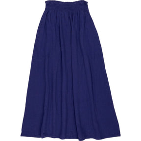 NRBY Blue Crinkle Cotton Skirt